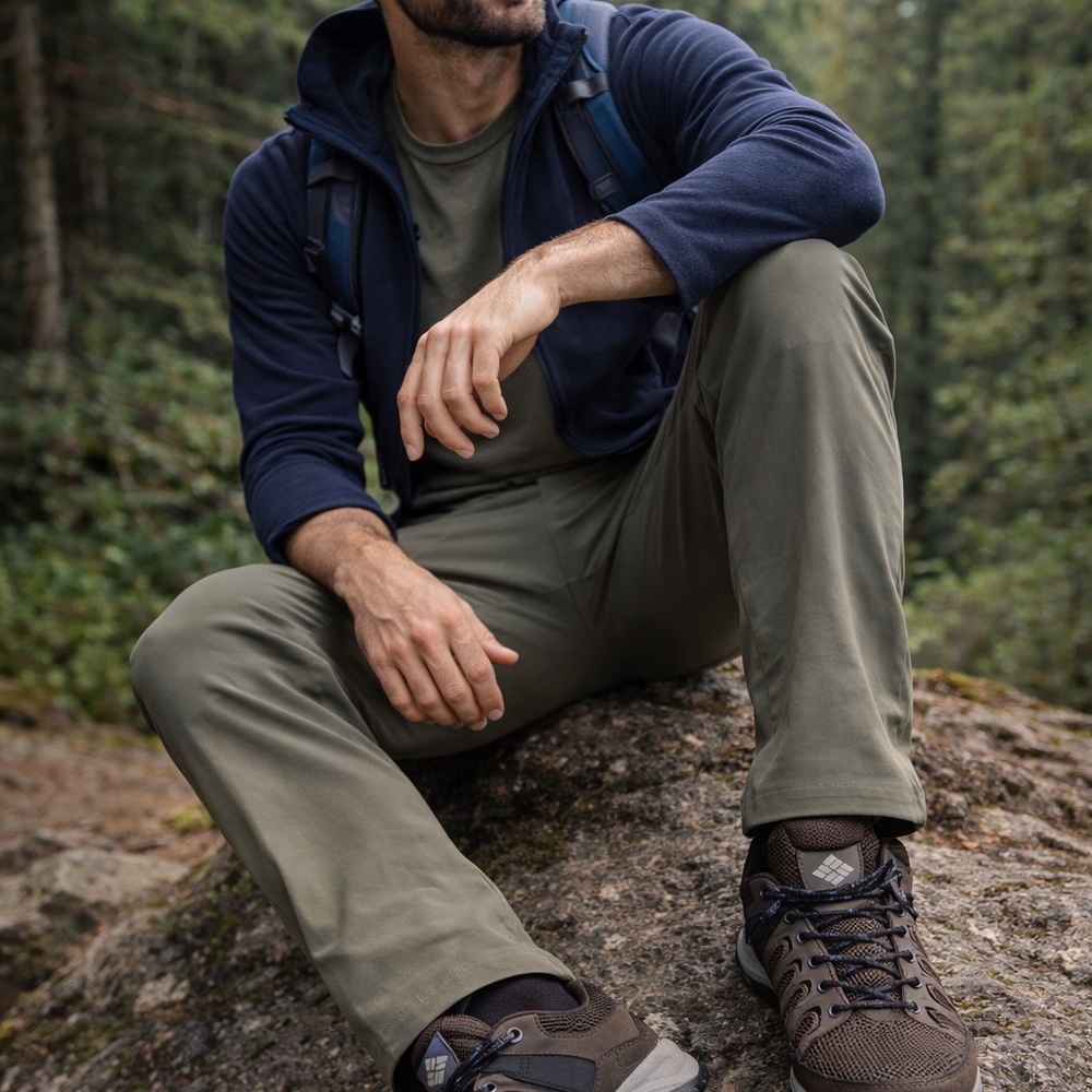 Columbia Brown and Black Footwear